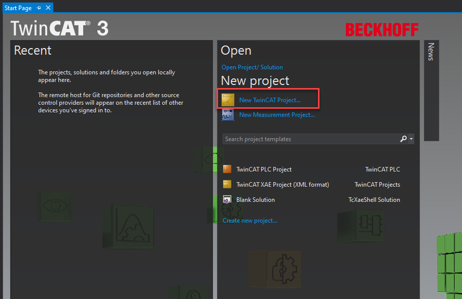 TwinCatNewProject
